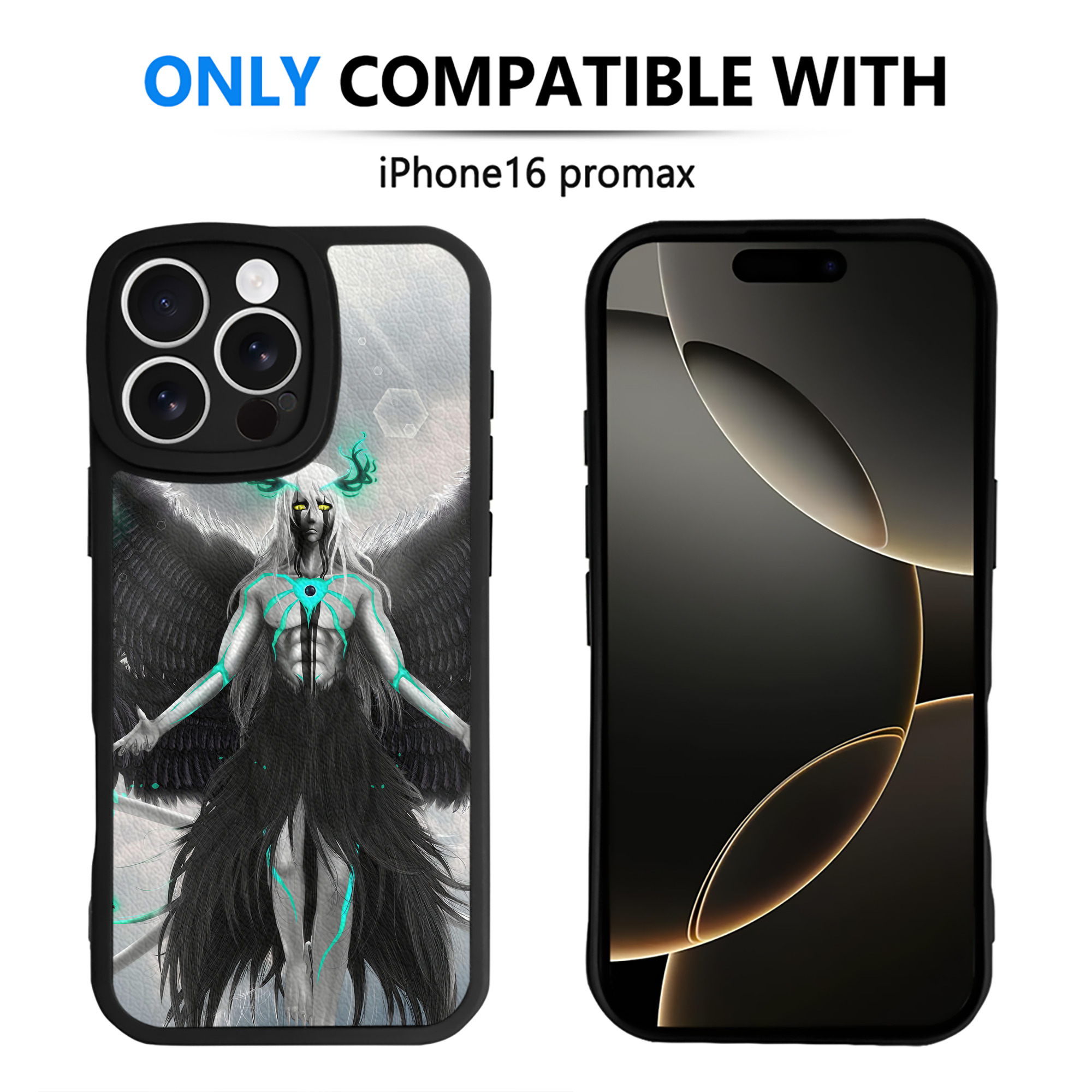 （画像用） ブリーチ BLEACH 【iPhone 16シリーズ対応】シリコンスマホケース（レザー調） 材質：シリコン